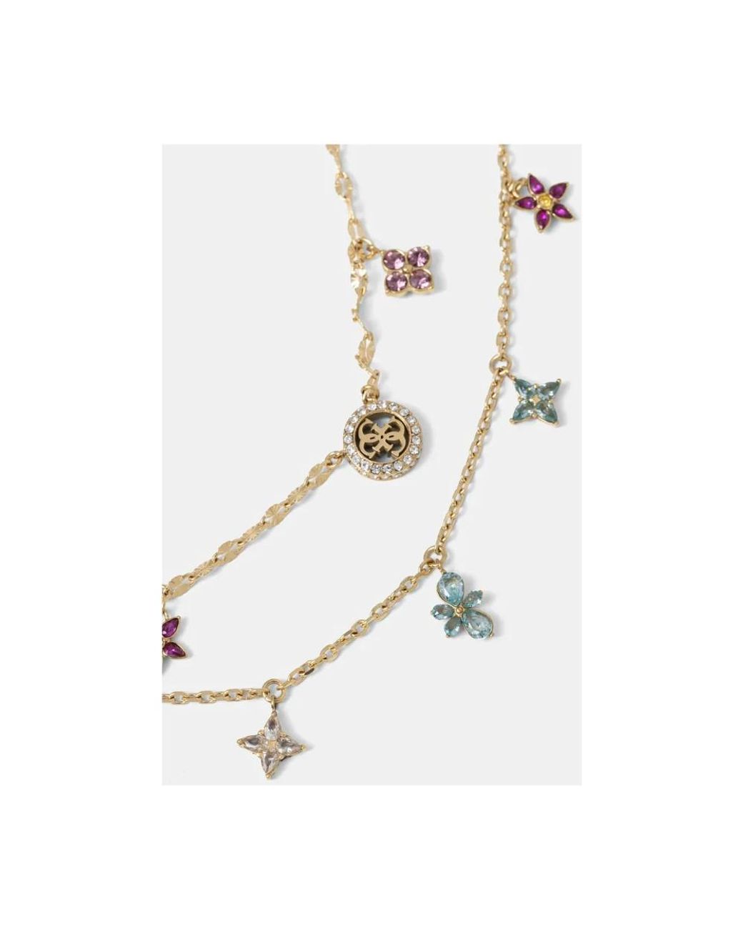 Necklaces Guess de color Metallic