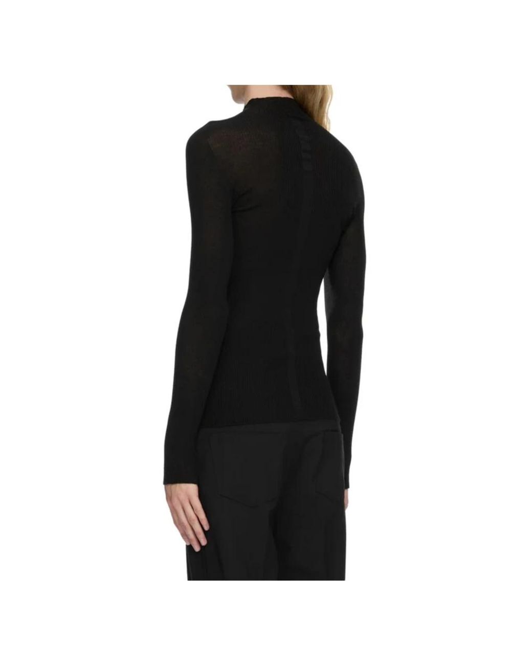 Rick Owens Black Turtlenecks
