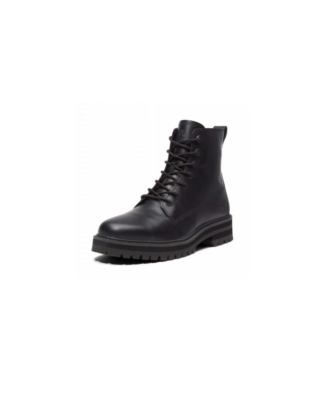 Timberland Black Lace-Up Boots for men