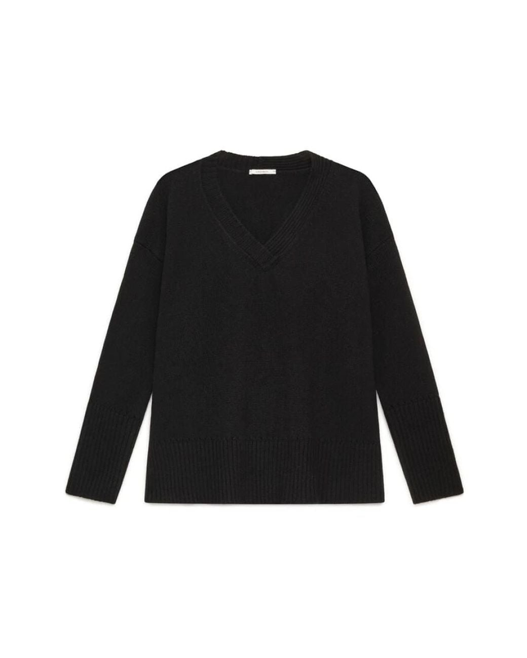 Maliparmi Black V-Neck Knitwear