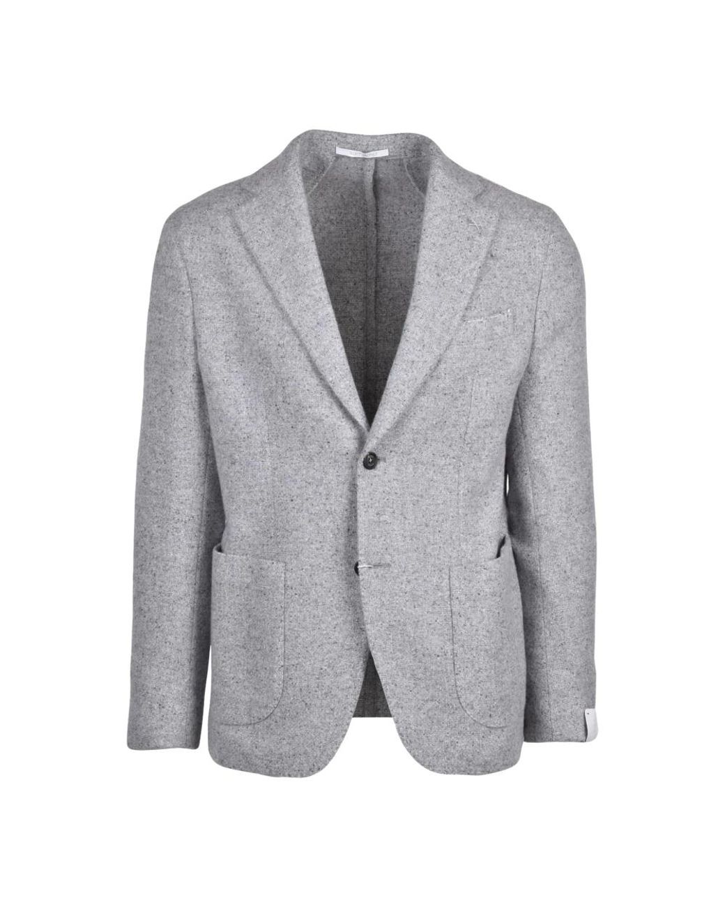 Eleventy Gray Blazers for men