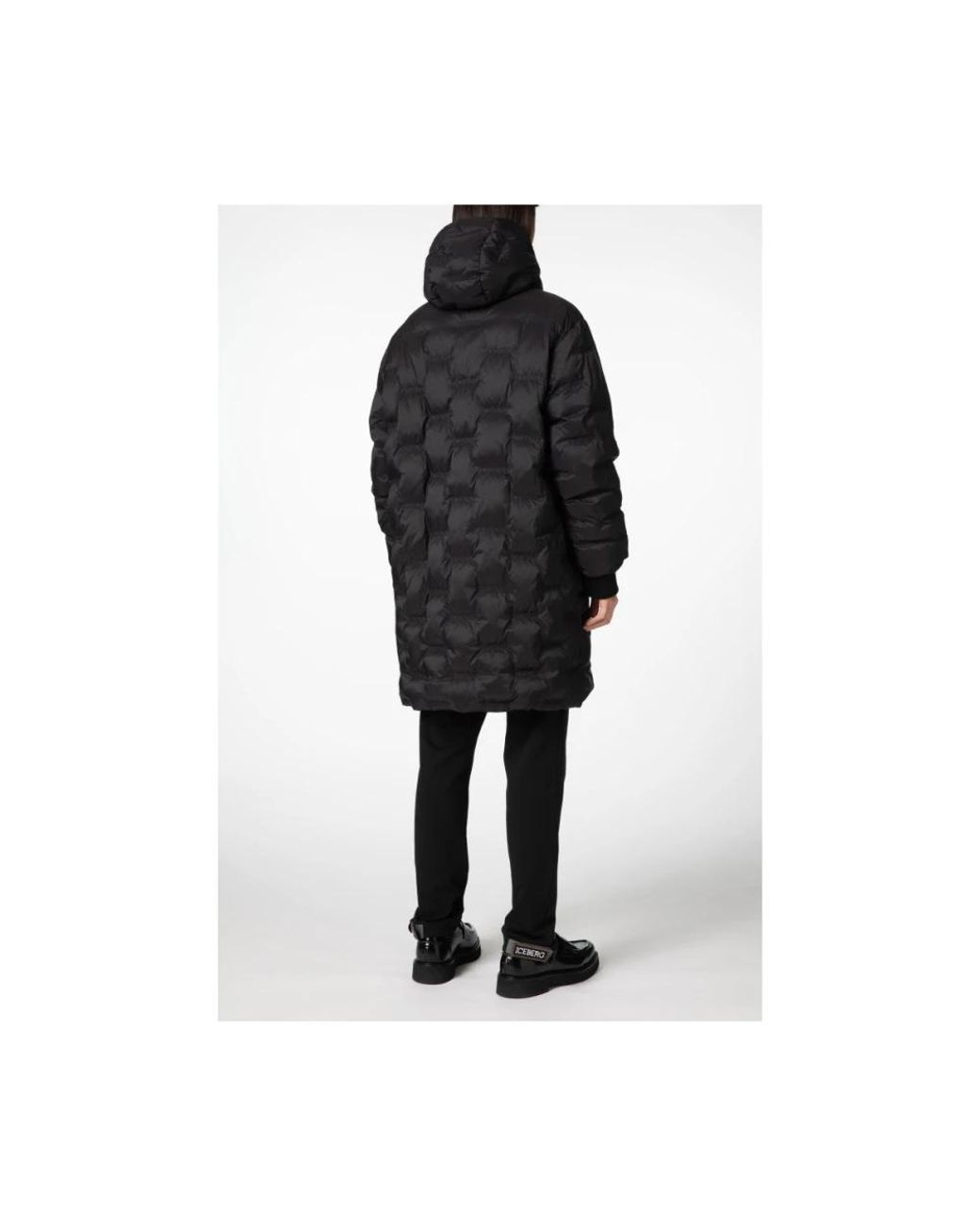 Iceberg Black Down Coats for men