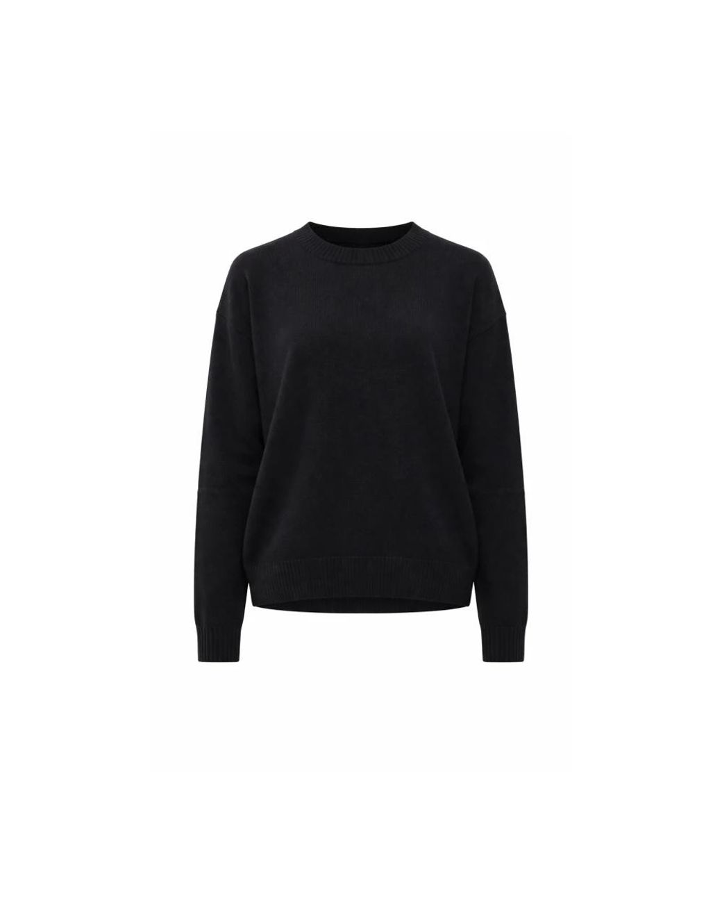 Aragona Black Round-Neck Knitwear