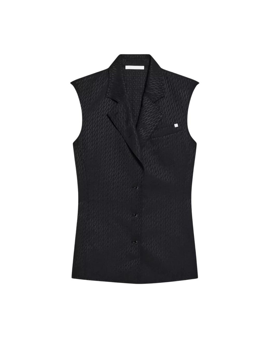 Helmut Lang Black Waistcoats