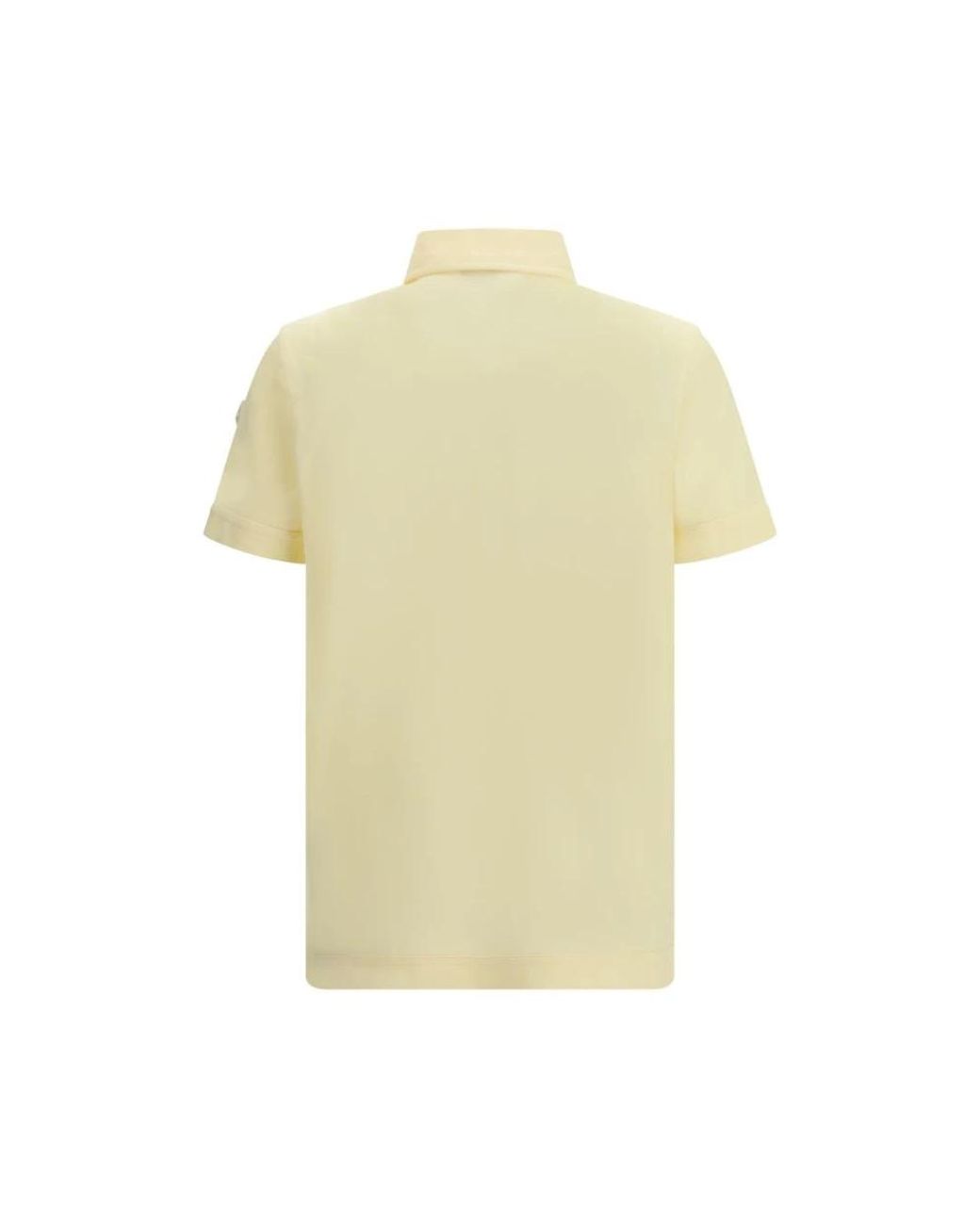 Moncler Yellow Polo Shirts for men
