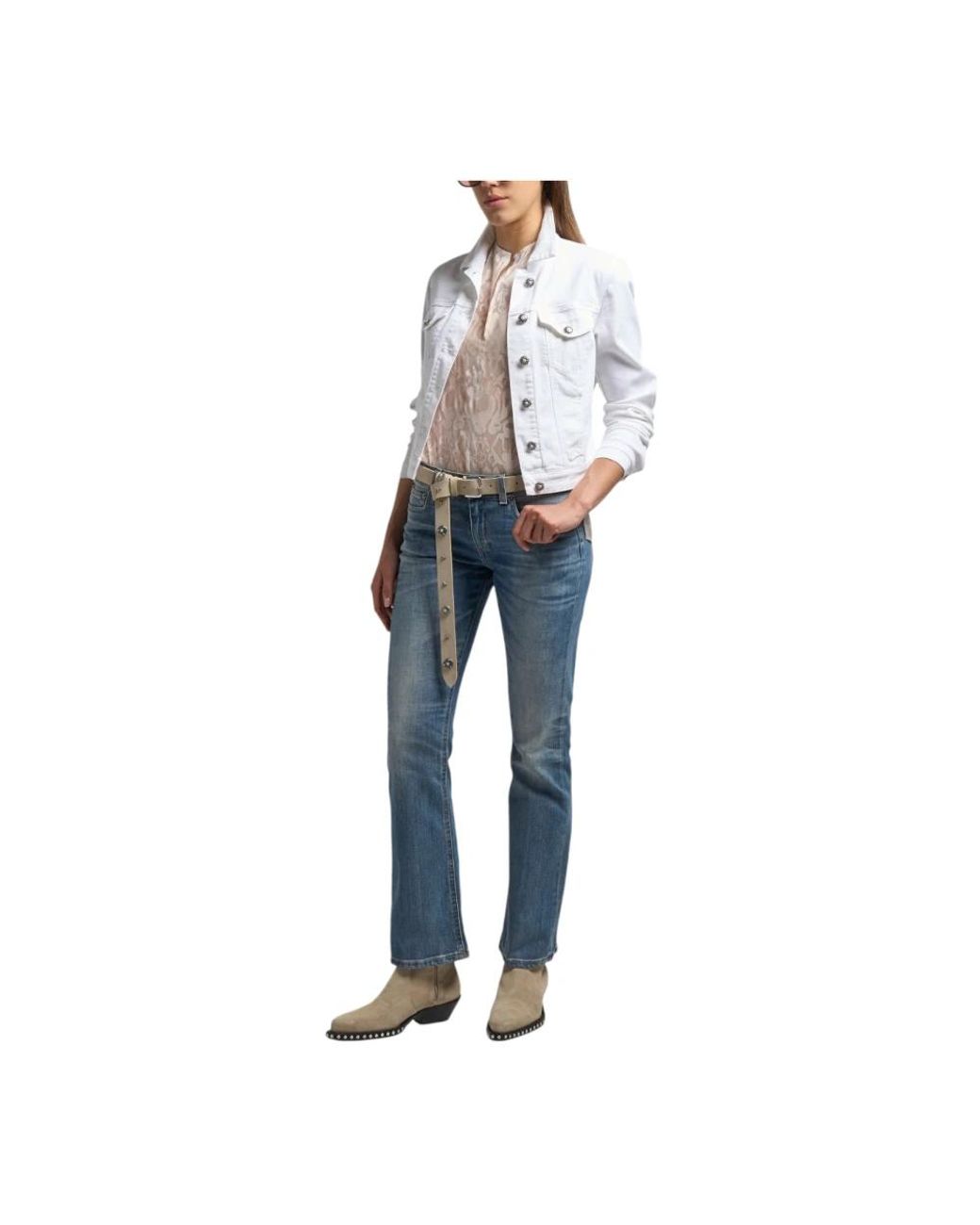 Light Jackets di Dondup in White