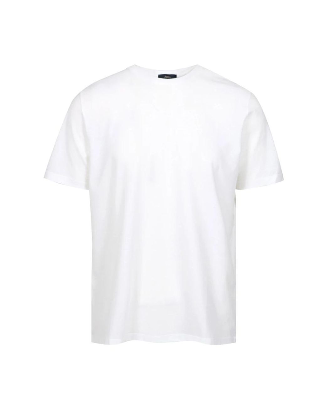 Herno T-Shirts En Poloshirts Wit in het White voor heren