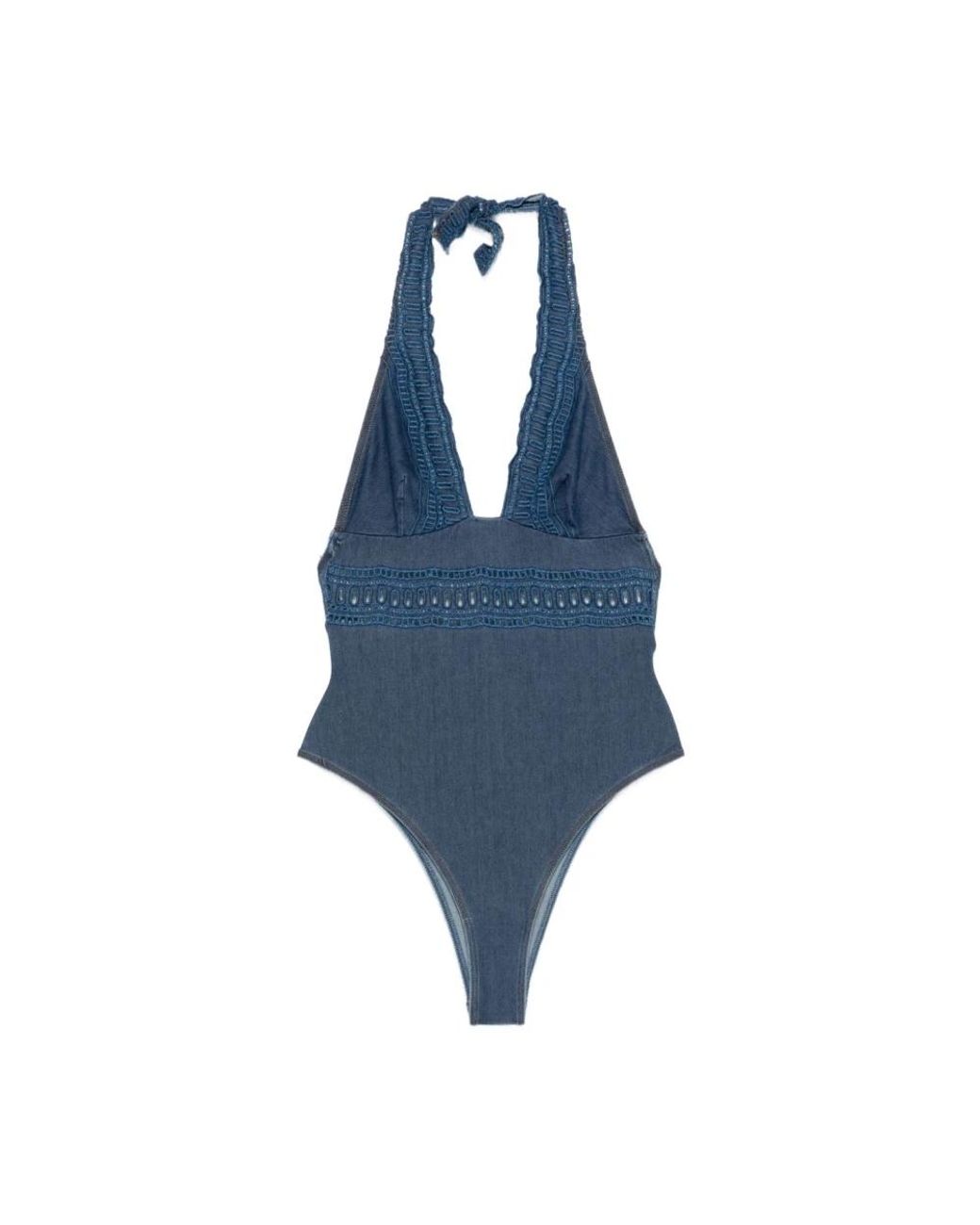 Ermanno Scervino Blue Swimsuits