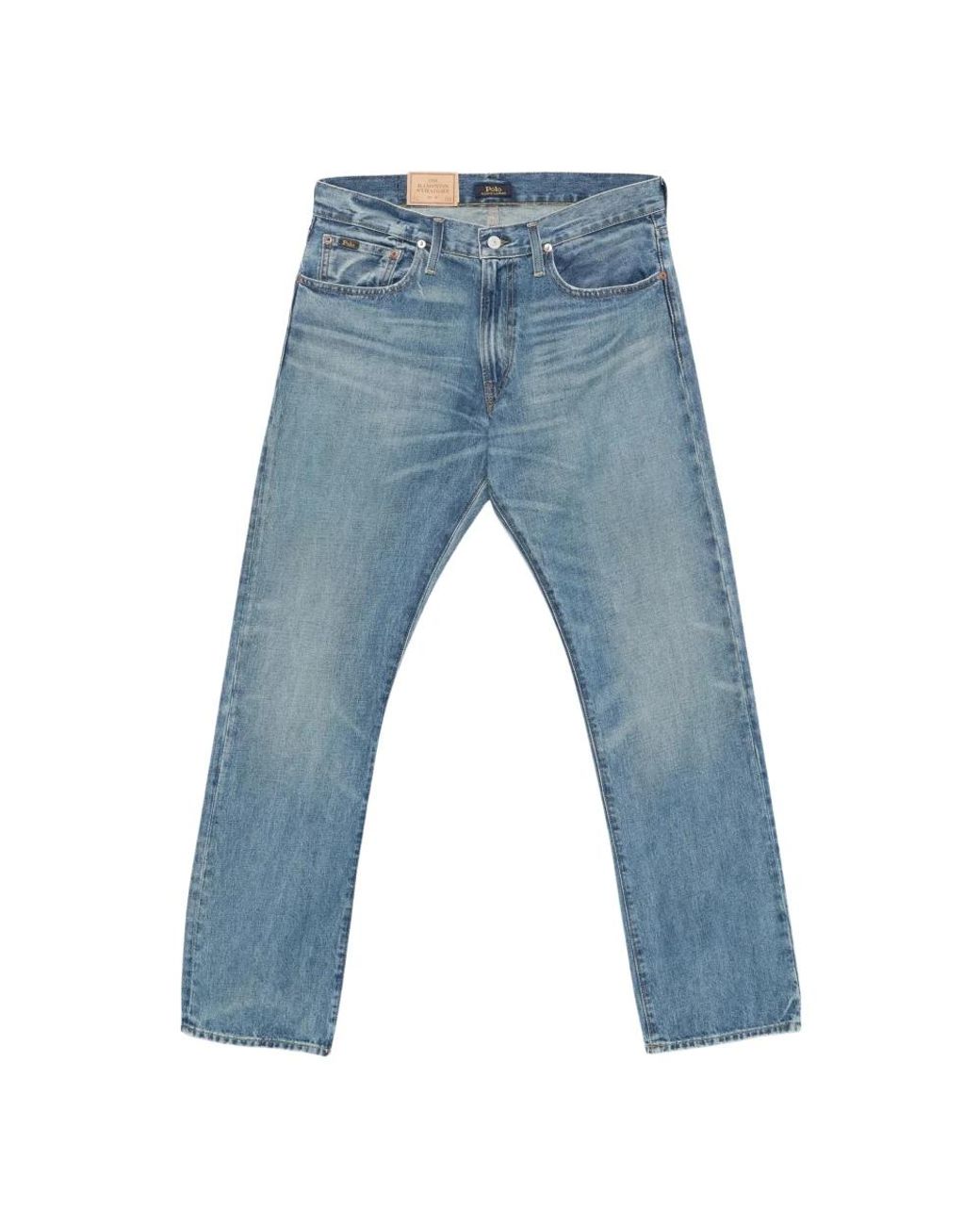 Polo Ralph Lauren Blue Straight Fit Jeans for men