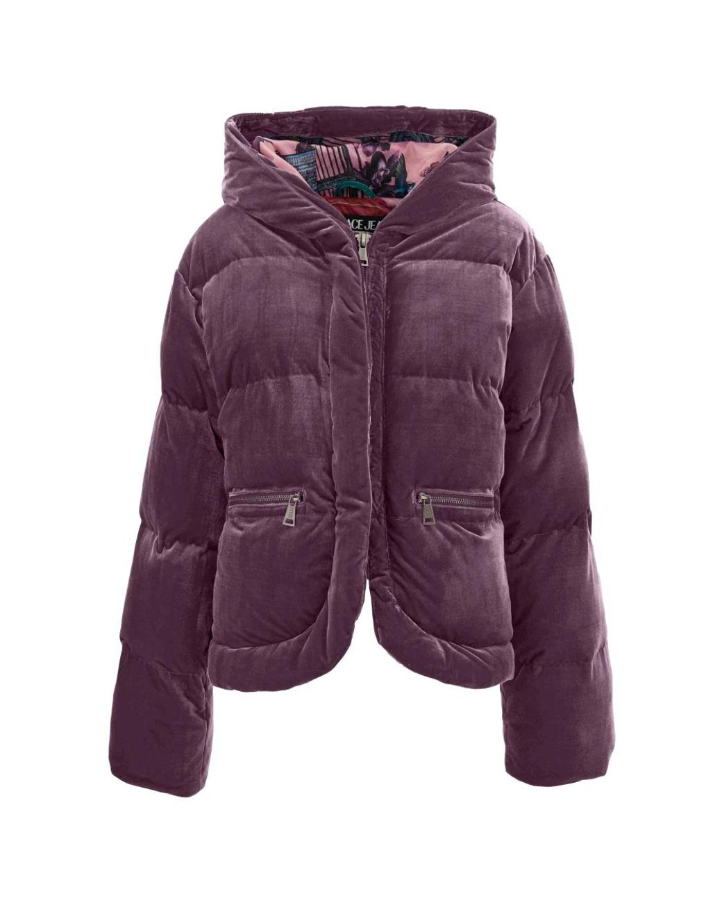 Winter Jackets Versace en coloris Purple