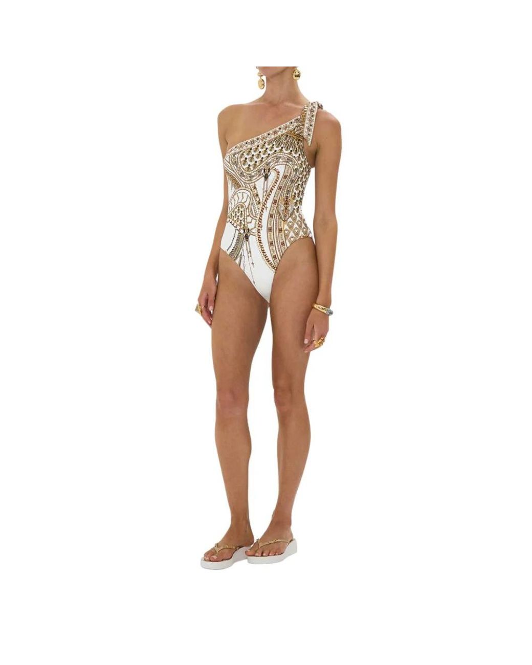 Camilla Metallic Swimsuits