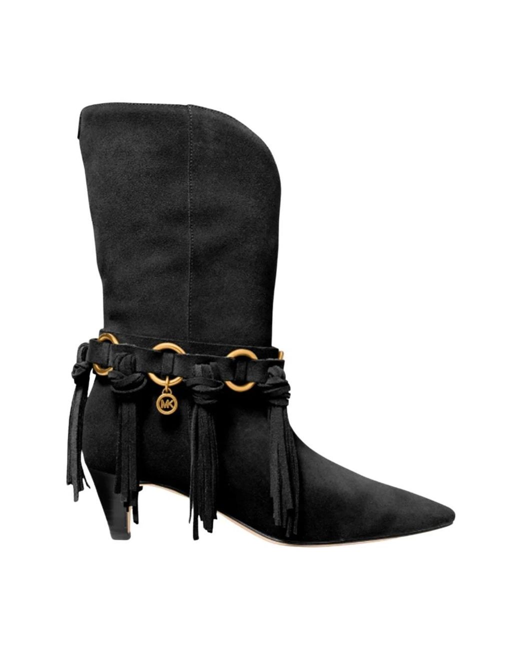 Michael Kors Daniela Suede Boot in het Black
