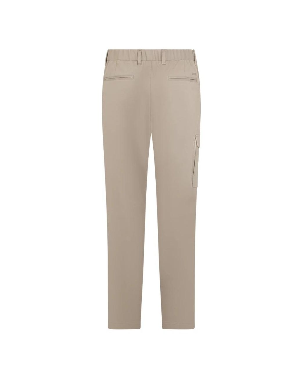Herno Gray Slim-Fit Trousers for men
