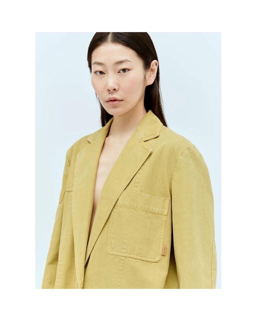 Max Mara Yellow Blazers