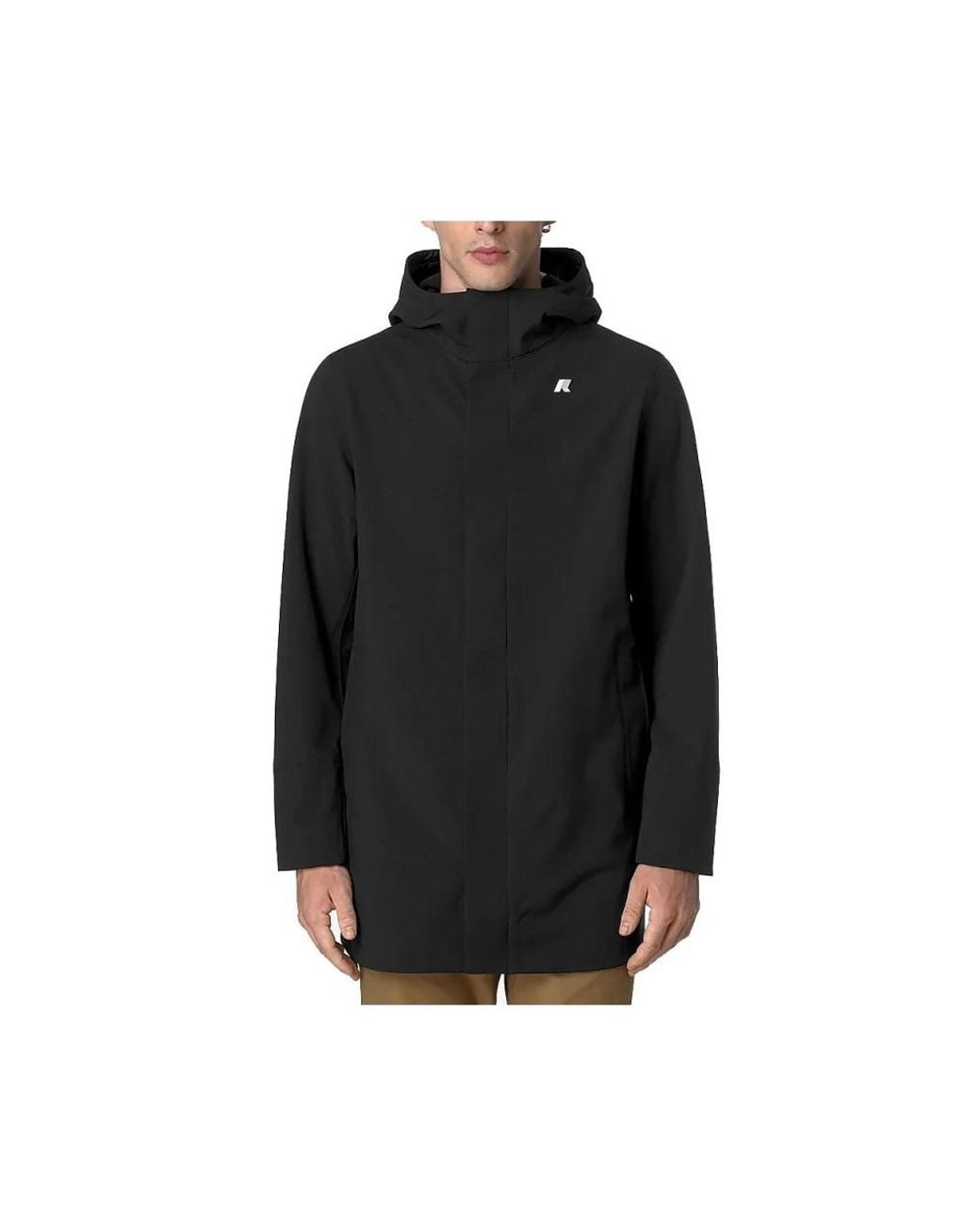 K-Way Black Light Jackets for men