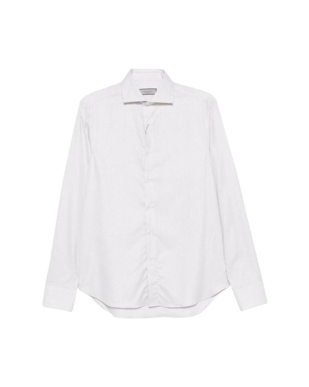 Canali White Formal Shirts for men