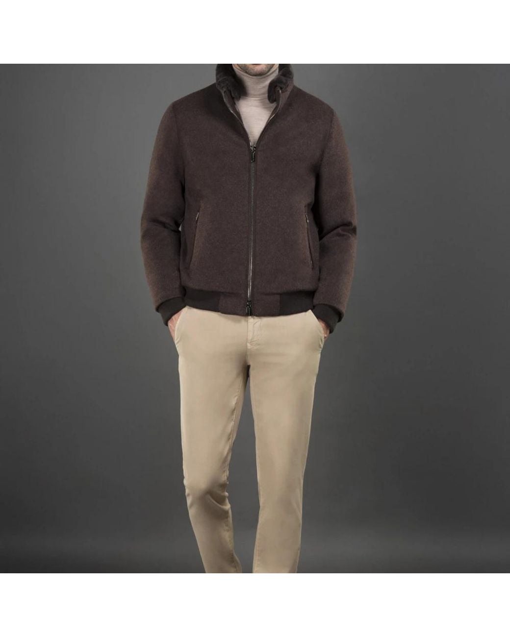 Moorer Black Down Jackets for men