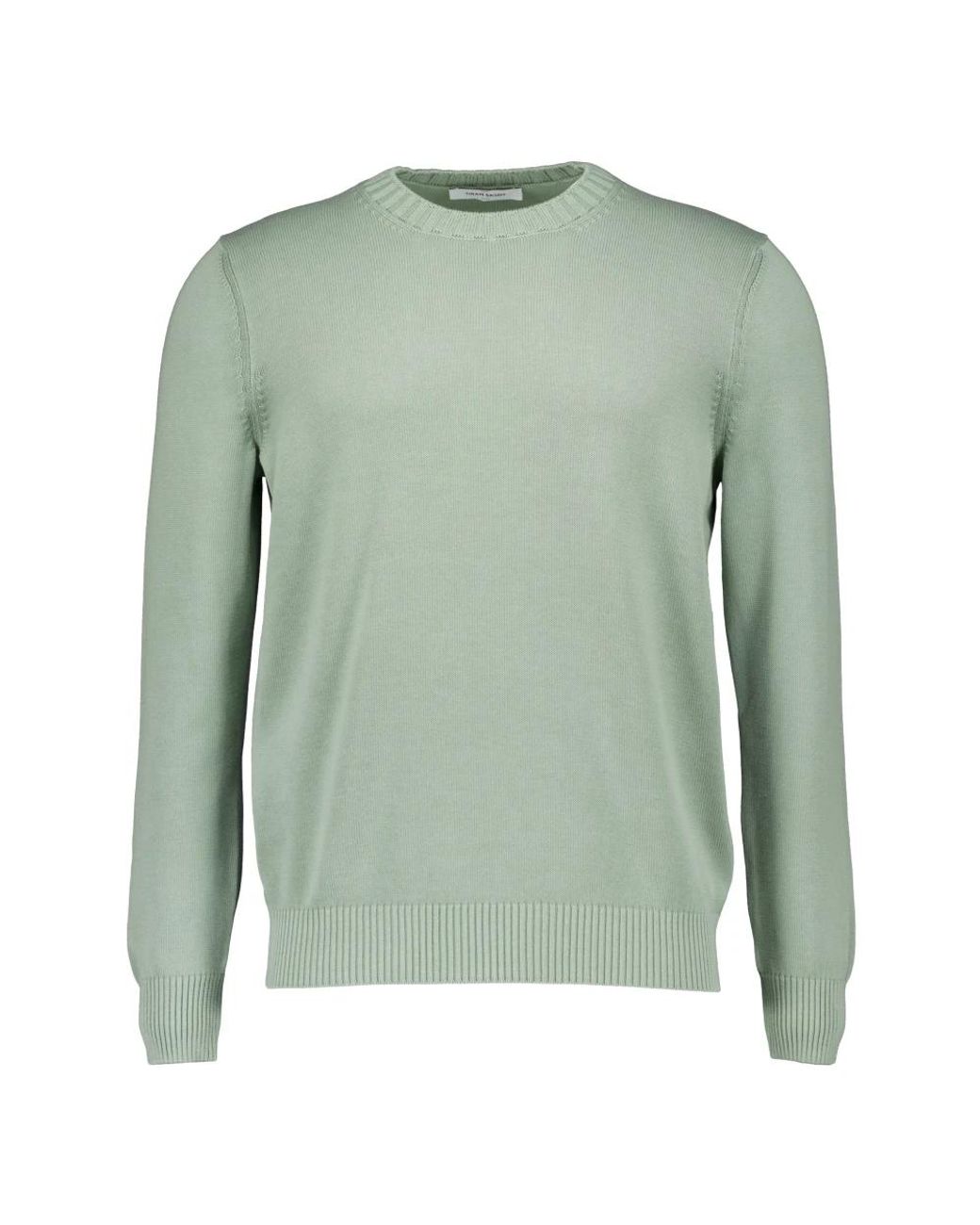 Gran Sasso Green Round-Neck Knitwear for men
