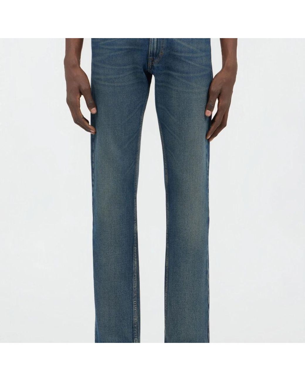 Roberto Cavalli Blue Straight Fit Jeans for men