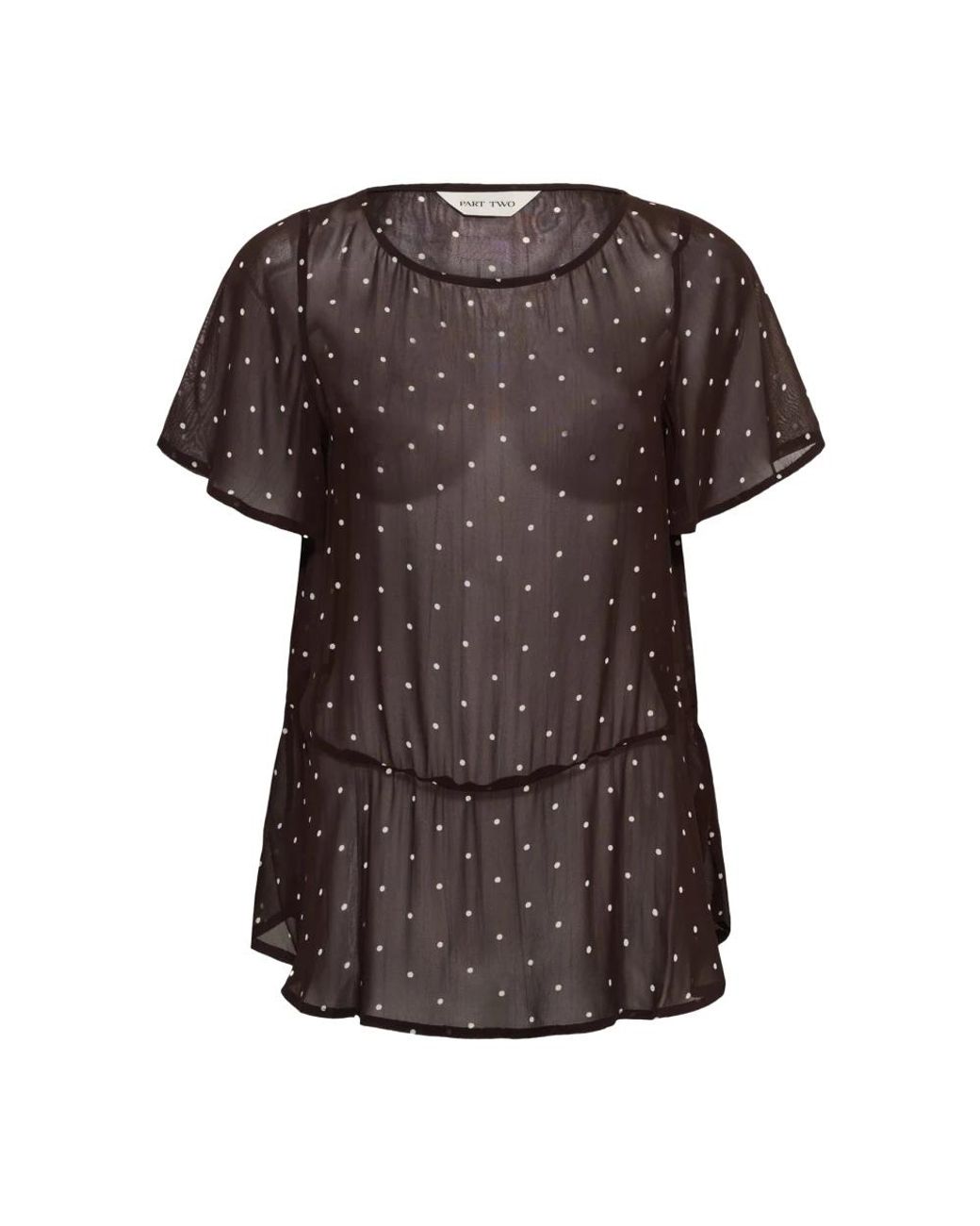Blouses Part Two de color Brown