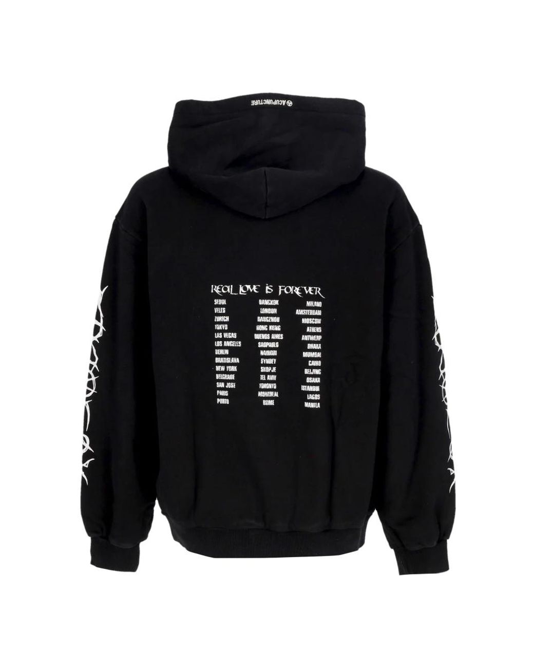 Acupuncture Blue Hoodies for men