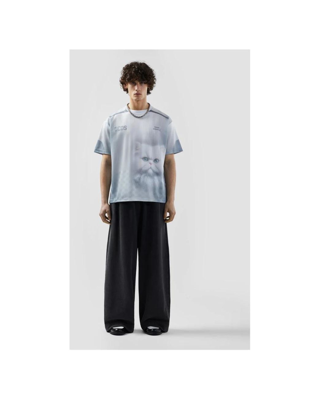 T-Shirts Gcds de hombre de color Blue