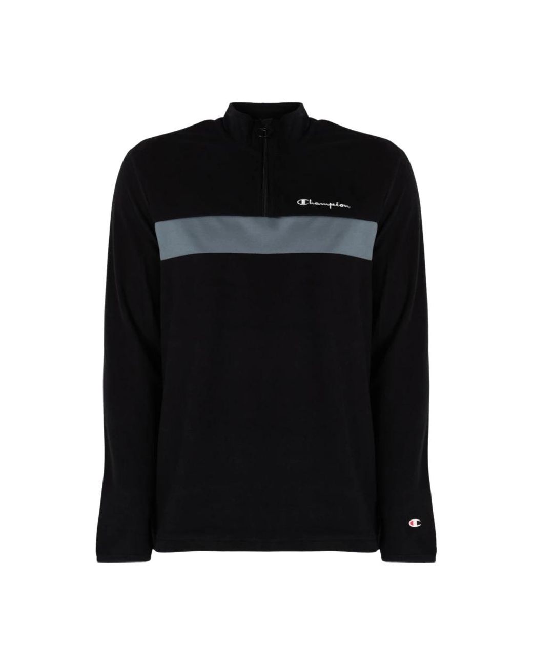 Champion Zip-Through Sweatshirt in het Black voor heren