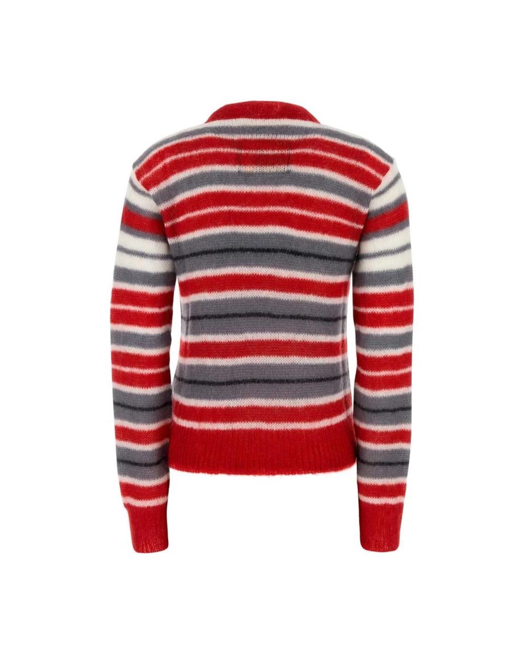 Marni Red Round-Neck Knitwear