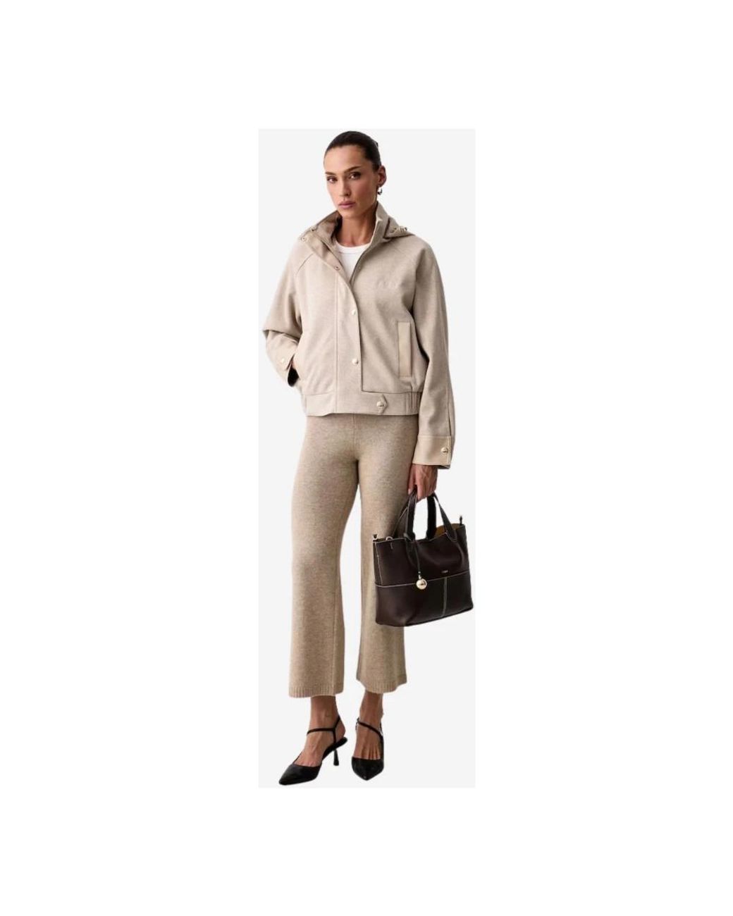 Light Jackets Liu Jo de color Natural
