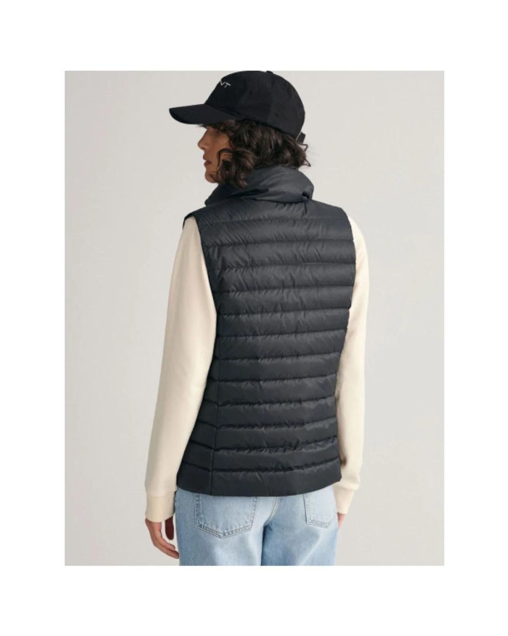 Vests Gant de color Black