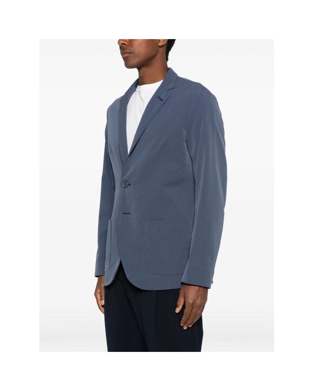 Blazers di Herno in Blue da Uomo