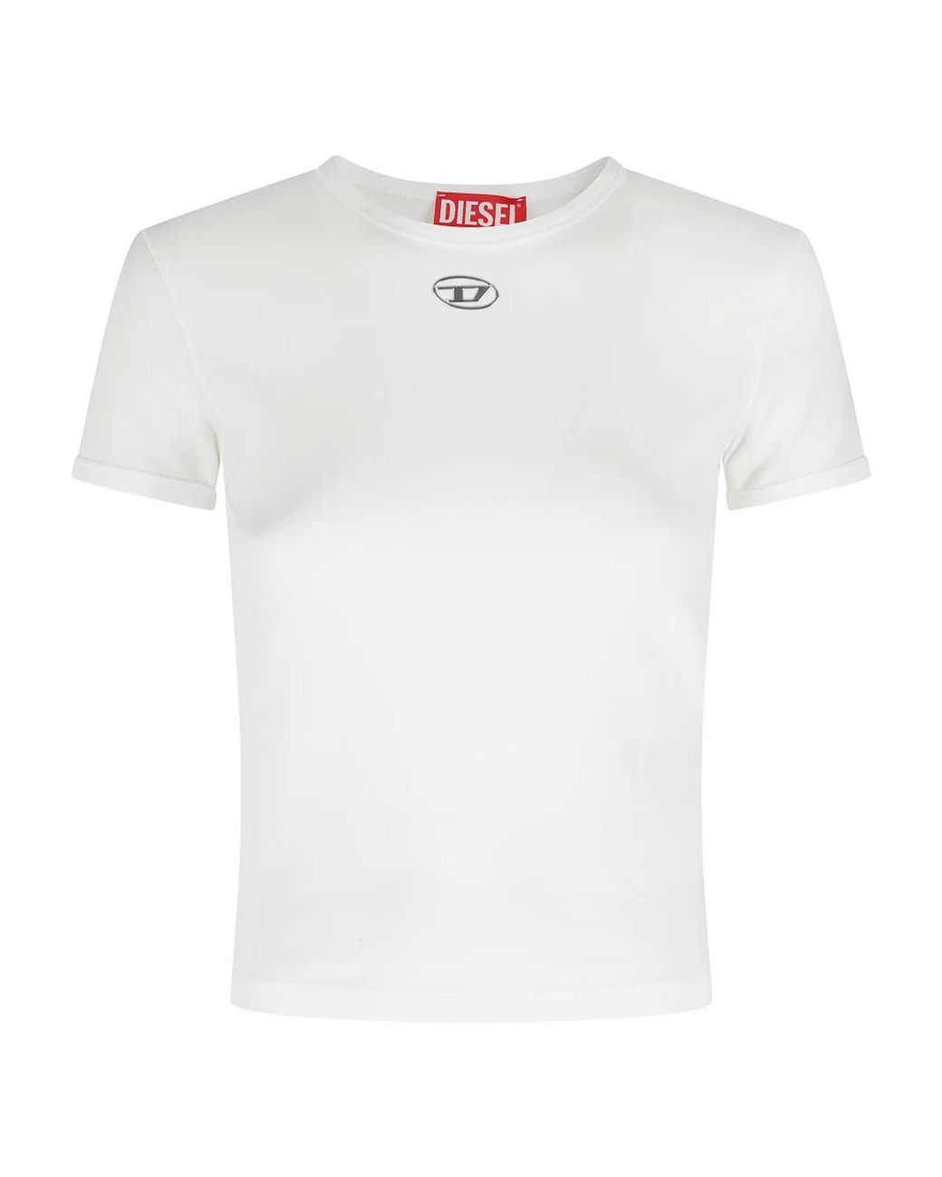 DIESEL White T-Shirts