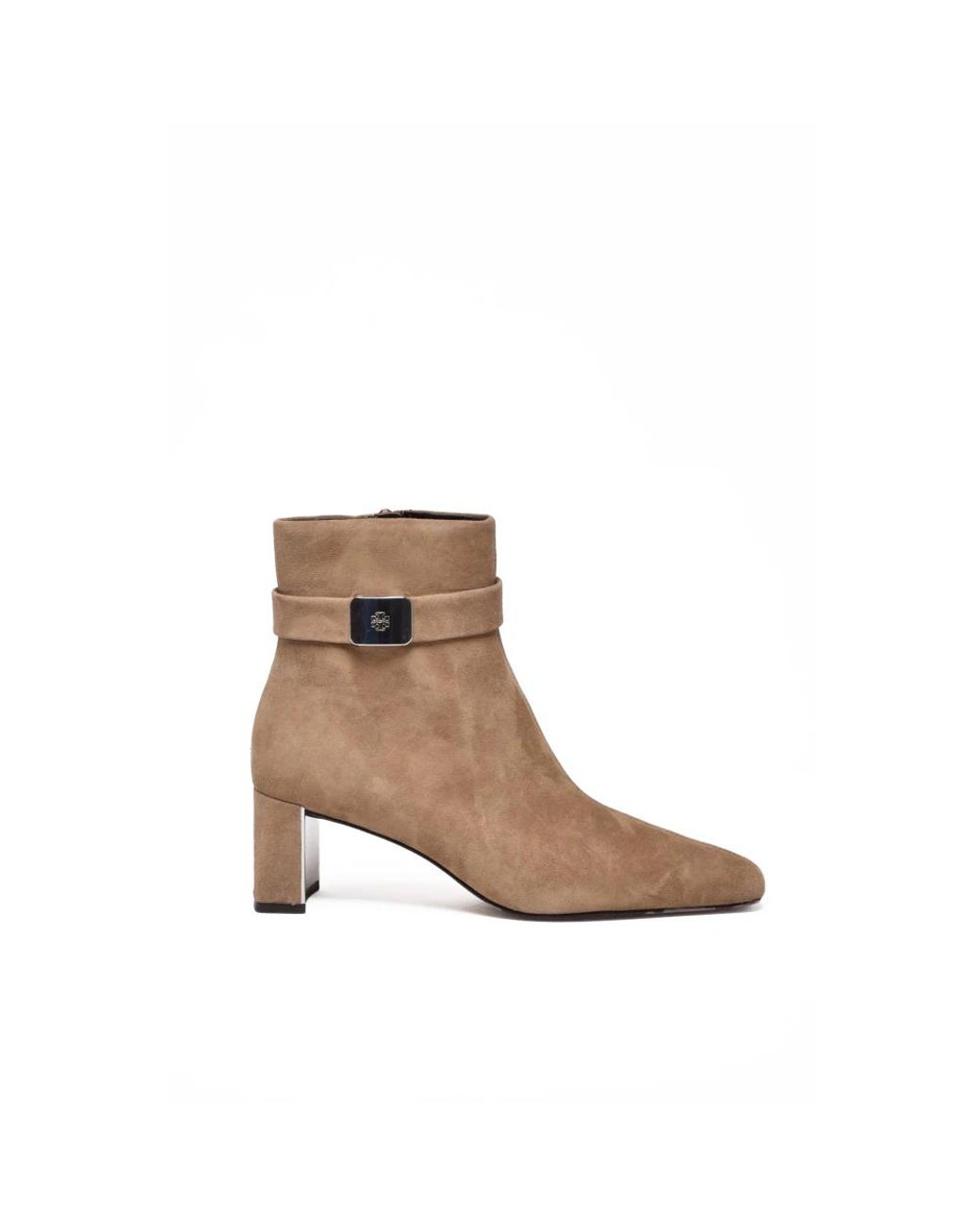 Tory Burch Brown Heeled Boots
