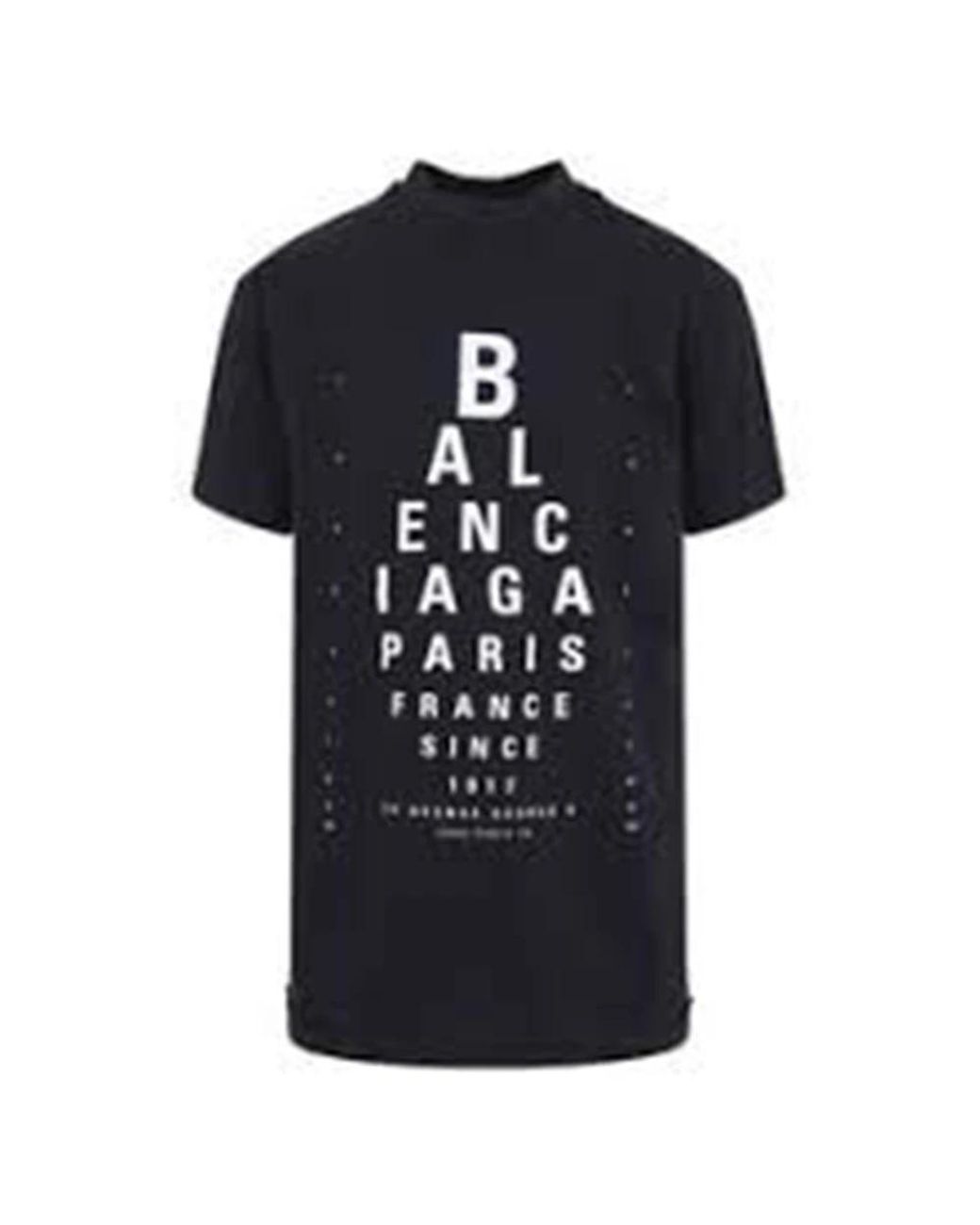 Balenciaga Black T-Shirts