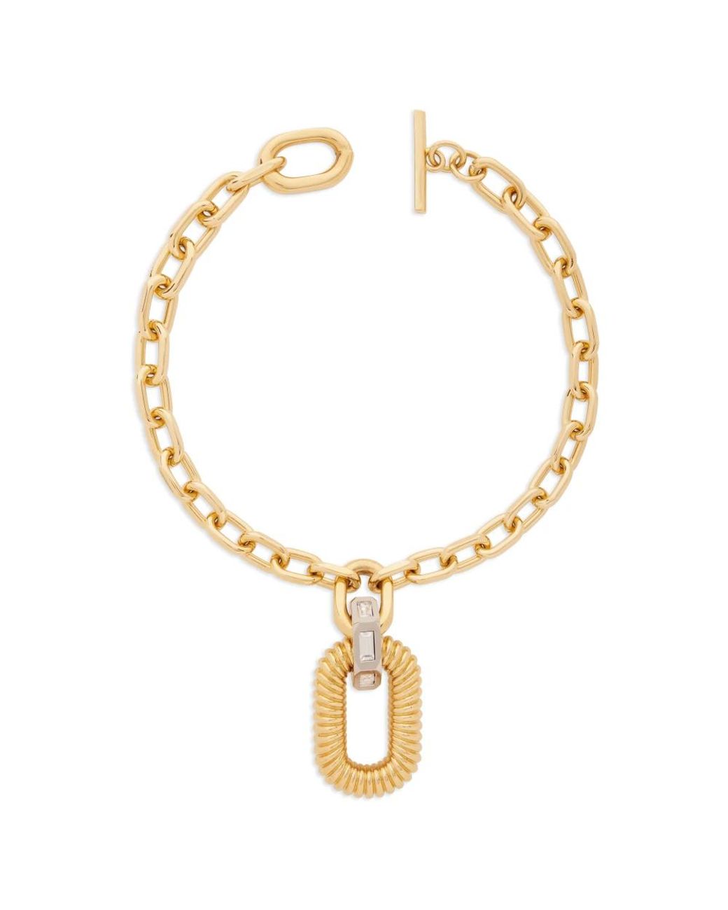 Necklaces Rabanne en coloris Metallic