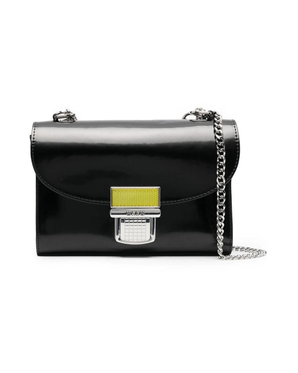 MSGM Black Cross Body Bags