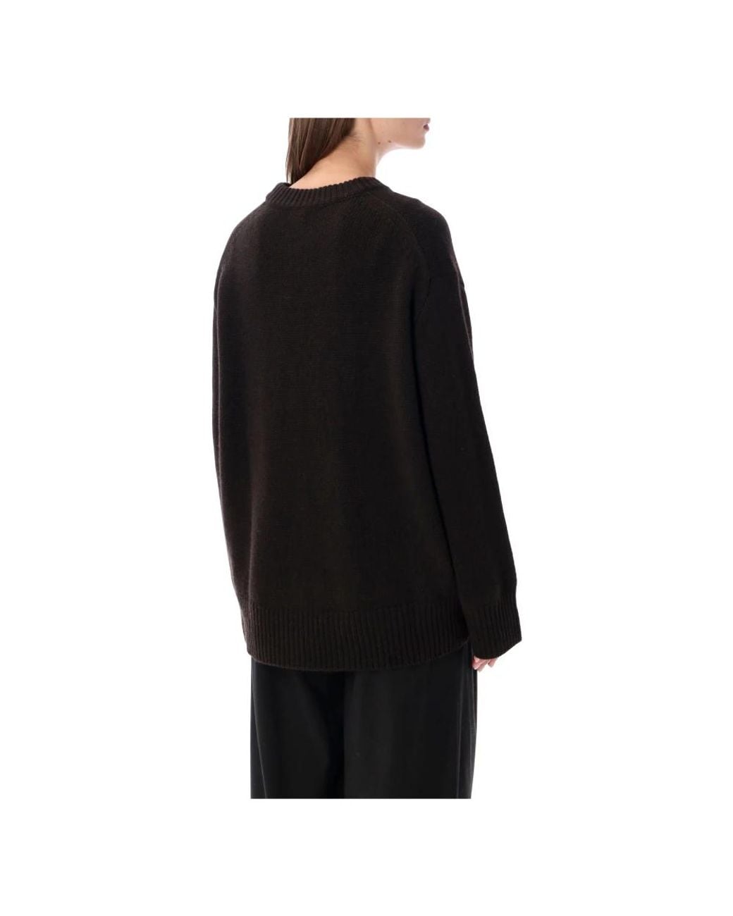 Lisa Yang Black Round-Neck Knitwear
