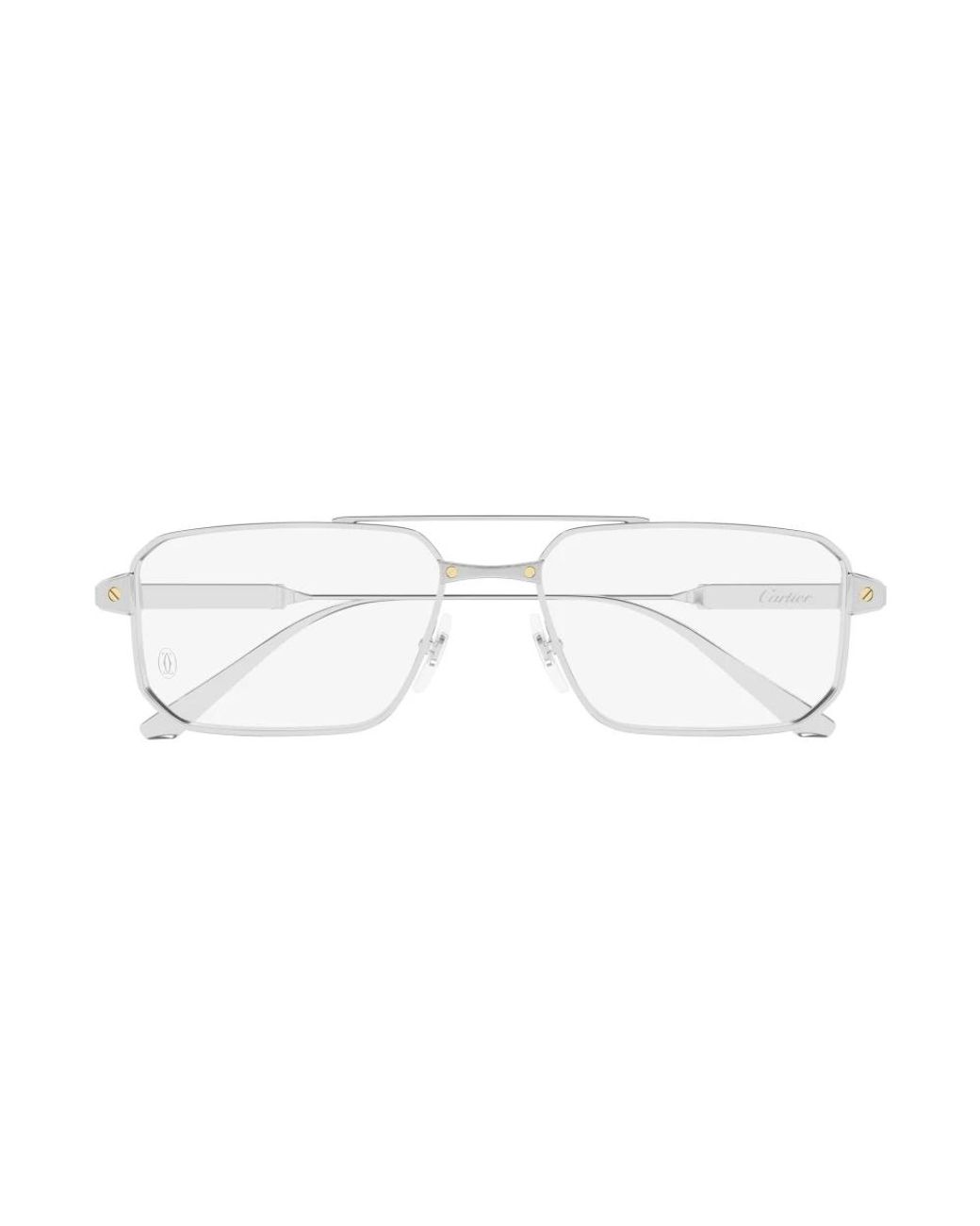 Cartier Metallic Glasses for men