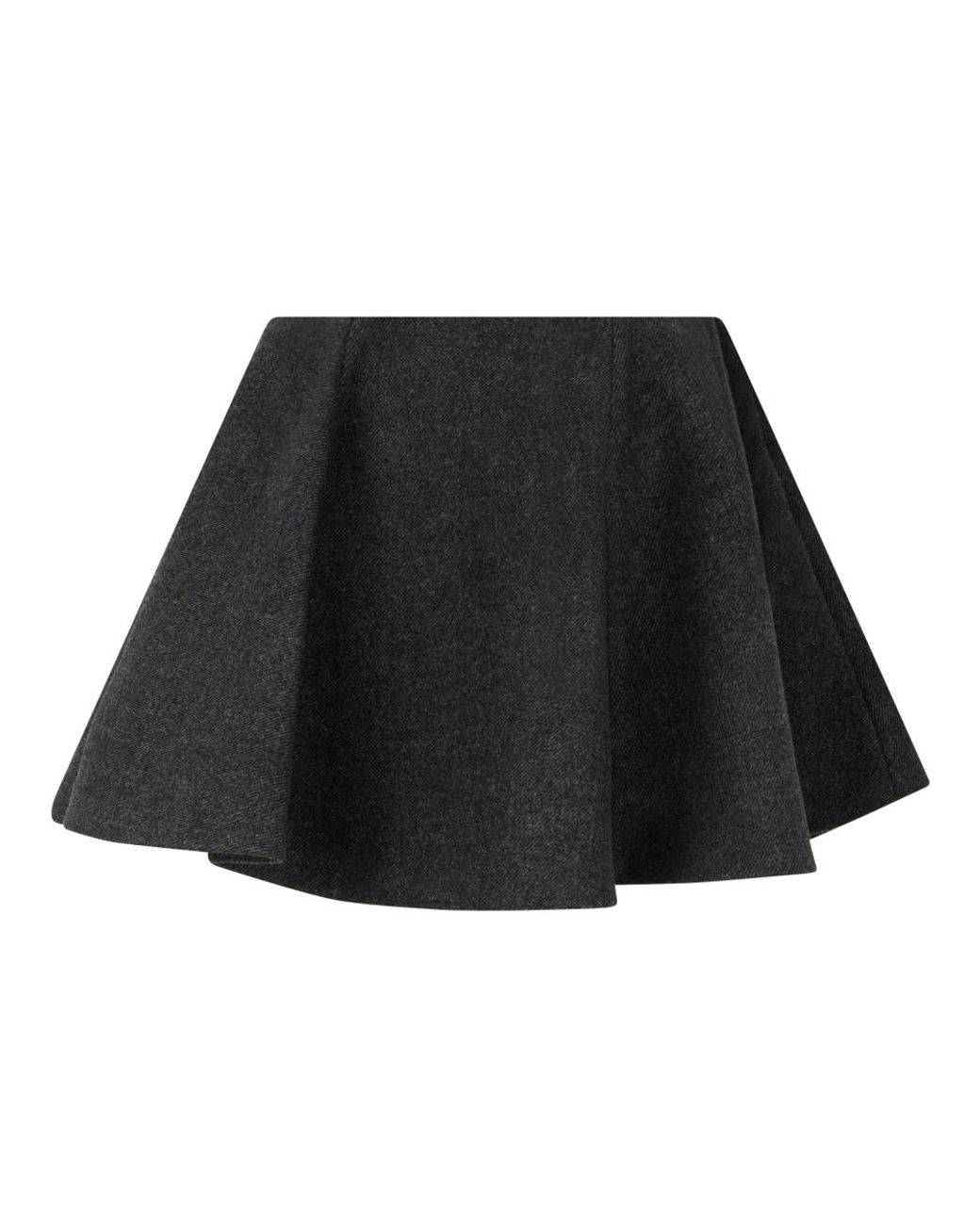 Ganni Black Short Skirts