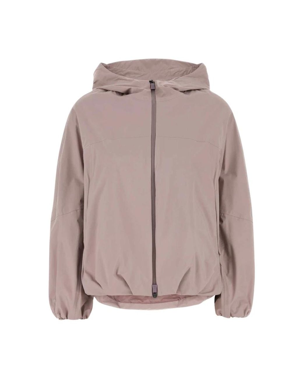 Herno Pink Nylon Short Down Jacket