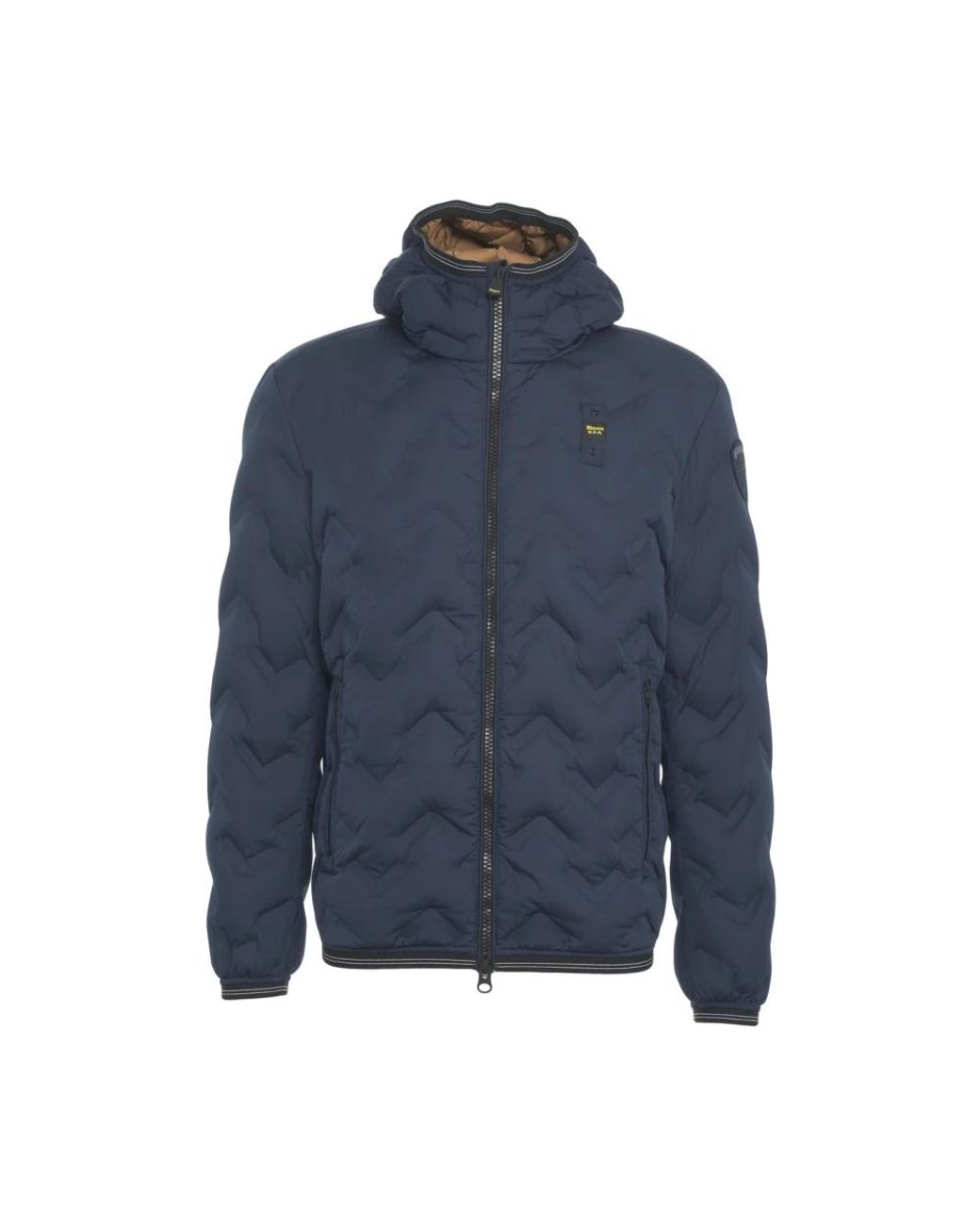 Blauer Jassen ,Blauw ,Stijlvolle Pufferjas Voor Mannen in het Blue voor heren
