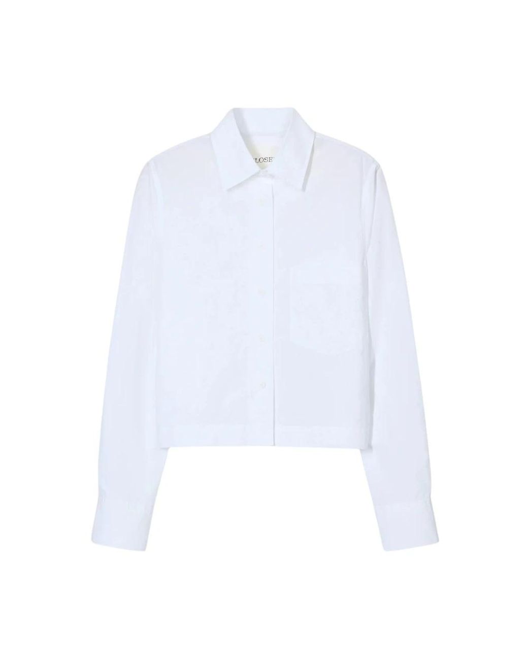 Shirts Closed de color White