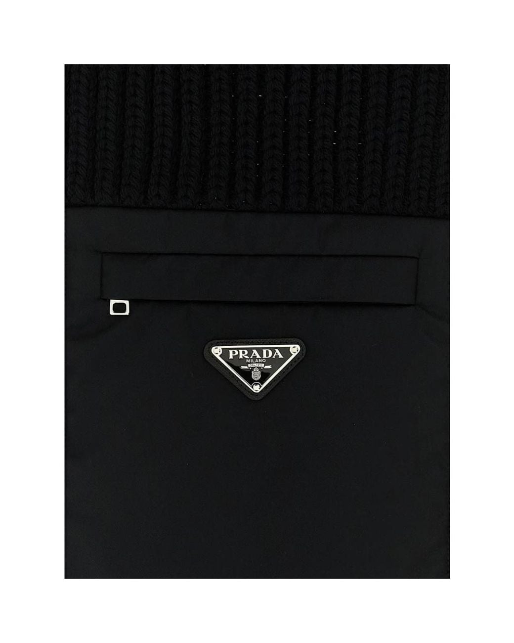 Prada Black Winter Scarves for men