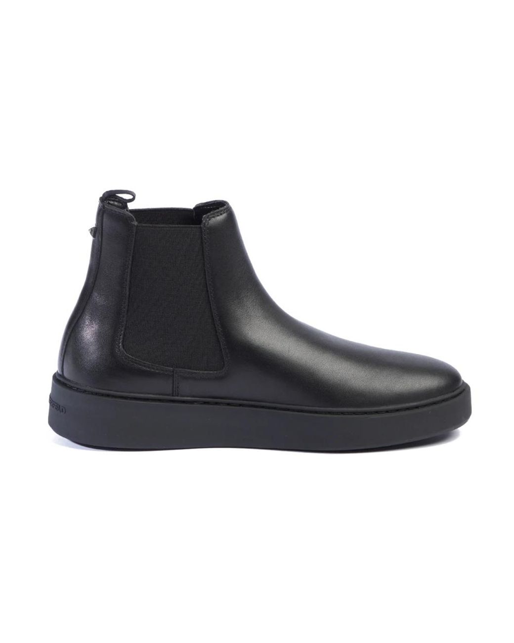 Karl Lagerfeld Black Chelsea Boots for men