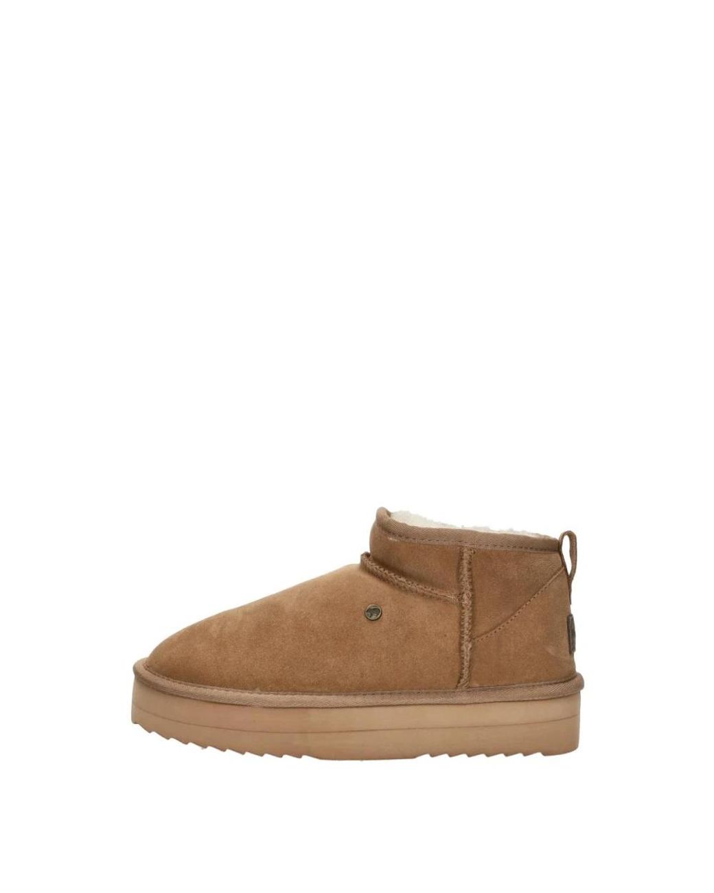 Warmbat Schoenen ,Bruin ,Wol Durack Suede Plateau in het Brown