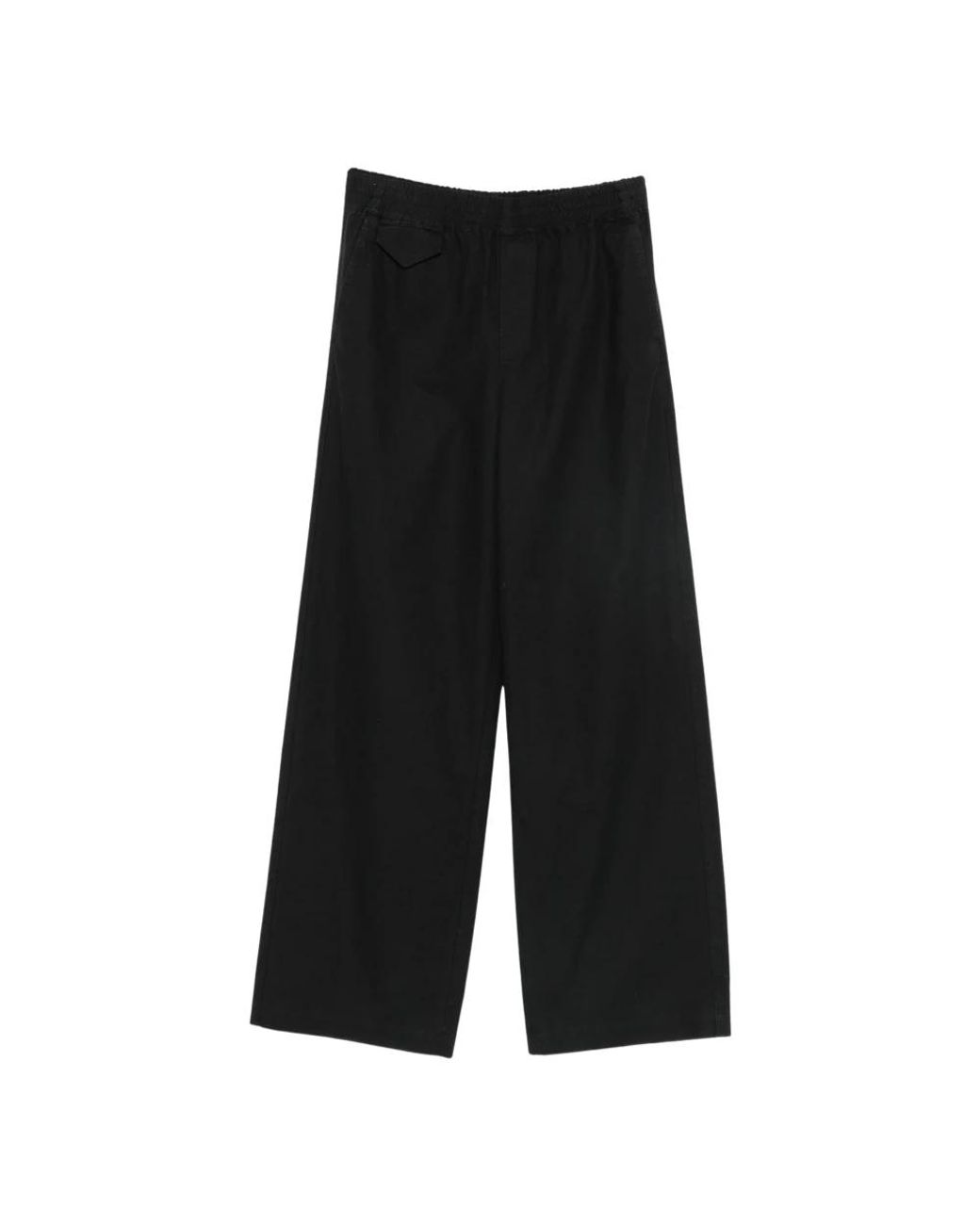 A.P.C. Black Wide Trousers for men