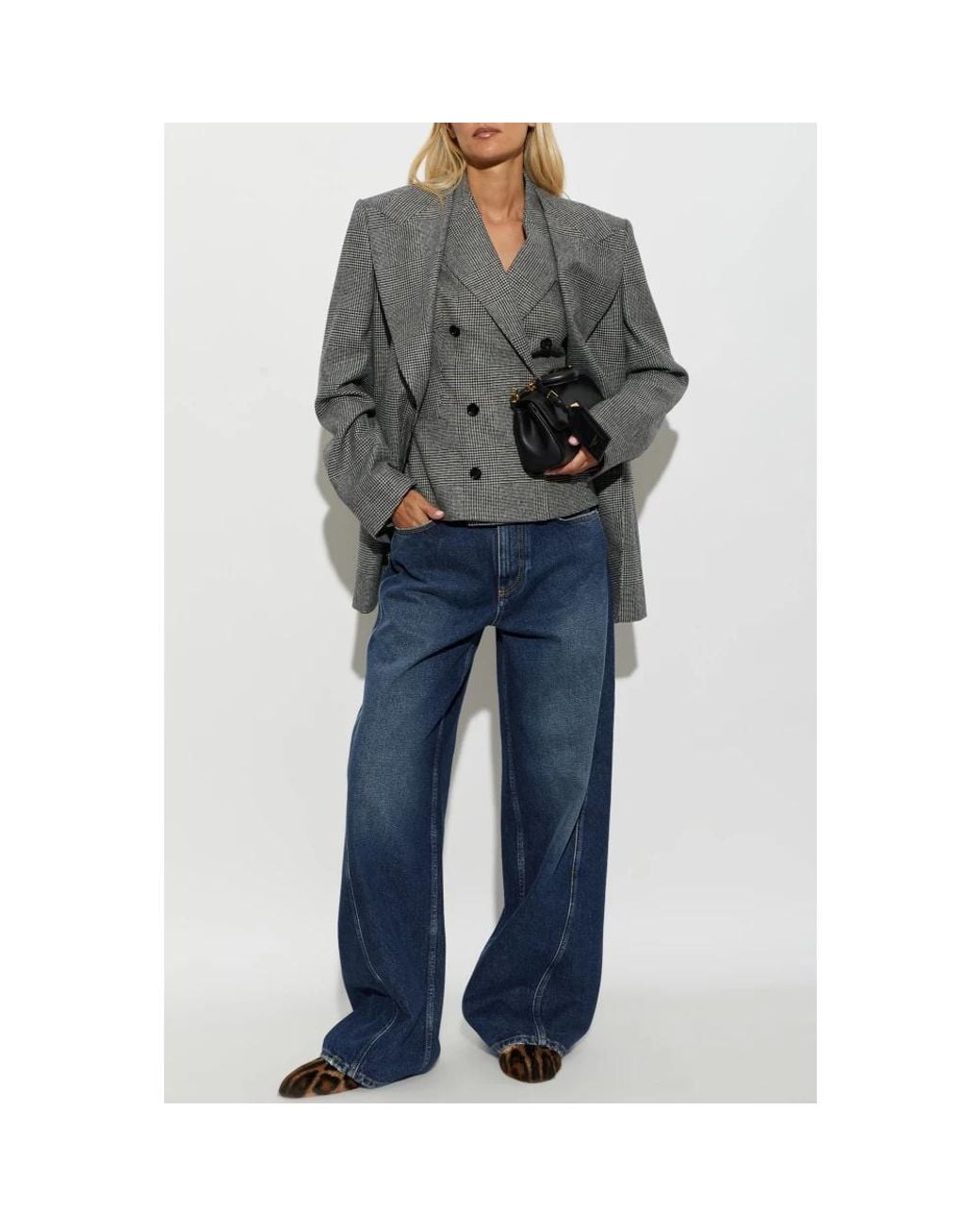 Dolce & Gabbana Gray Waistcoats