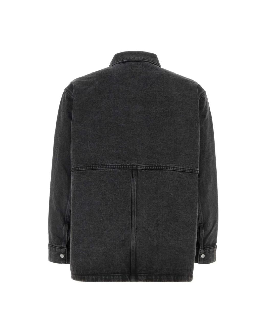 Needles Black Denim Jackets for men
