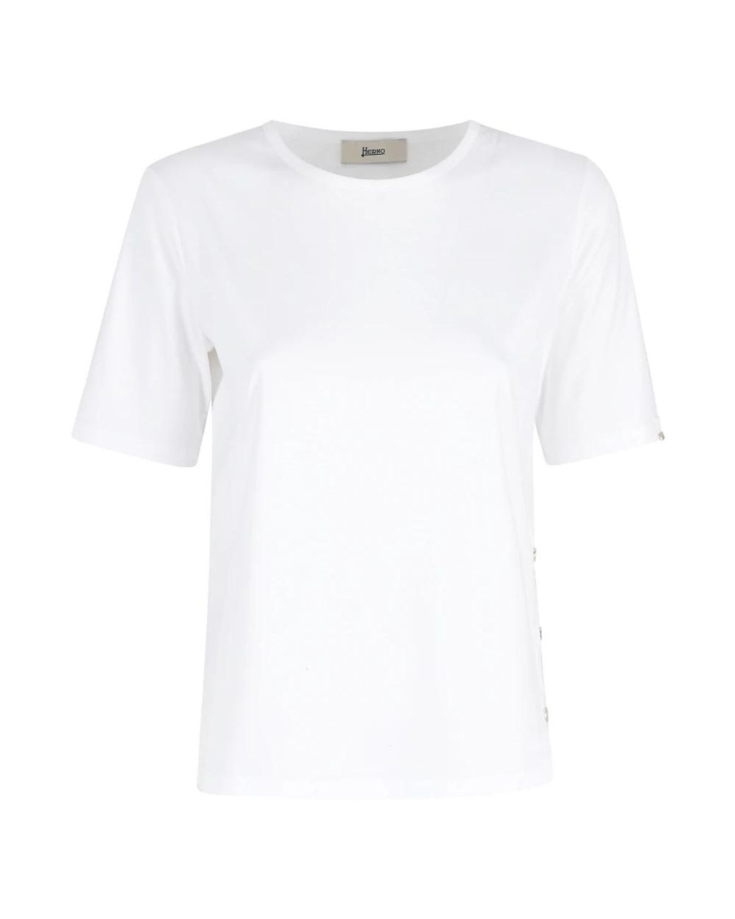 Herno White T-Shirts