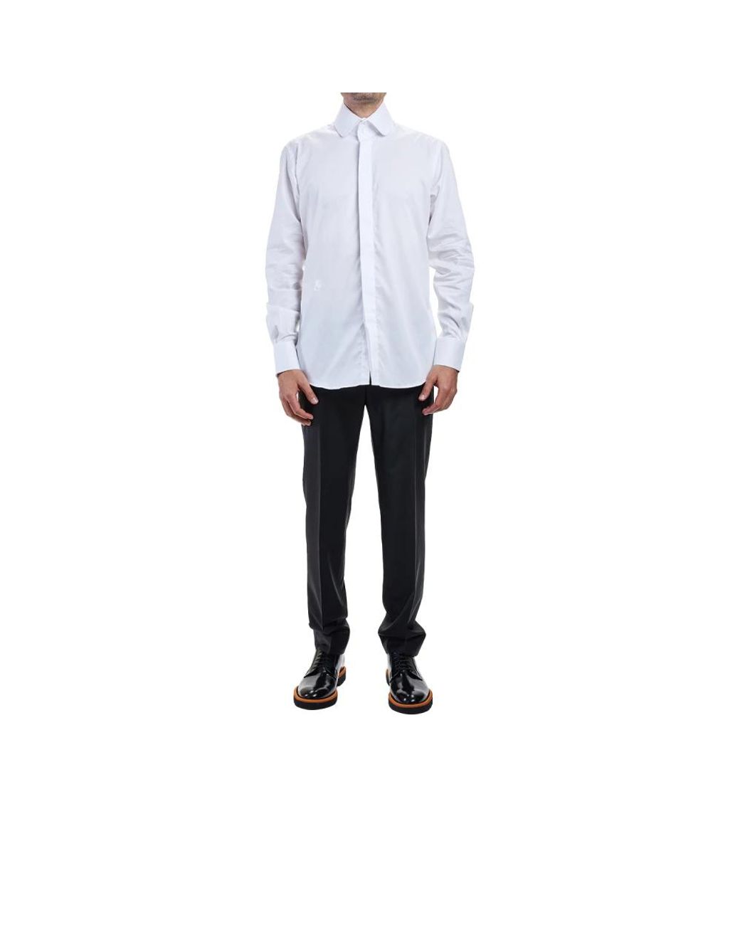 Karl Lagerfeld White Formal Shirts for men